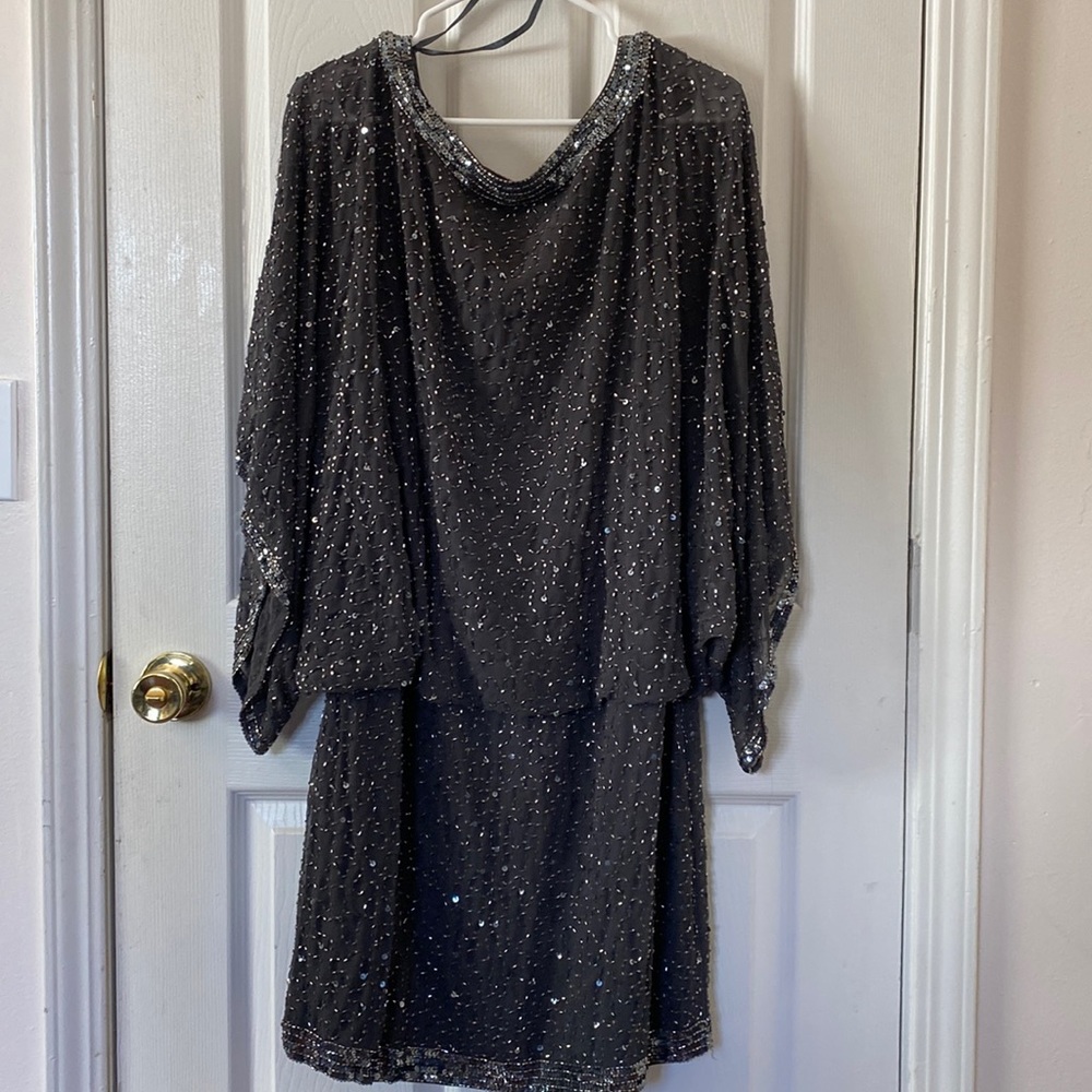 Sequined cocktail dress from J Kara